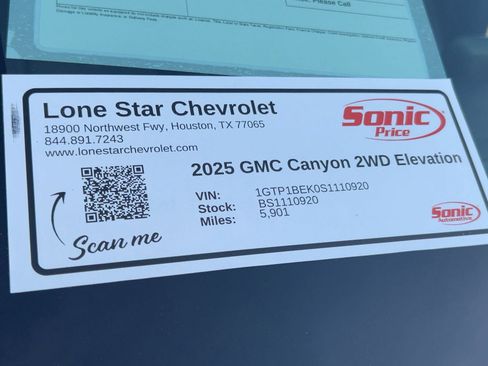 Certified 2025 GMC Canyon Elevation w/ Convenience Package image 32
