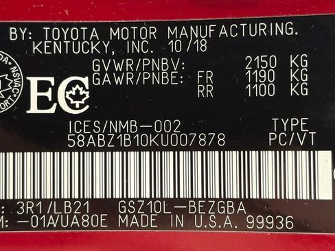 Used 2019 Lexus ES 350 F Sport FWD image 47
