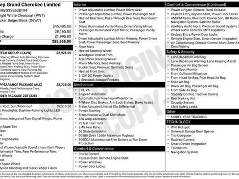 Used 2025 Jeep Grand Cherokee Limited w/ Luxury Tech Group II image 6