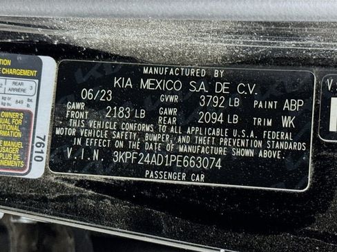 Certified 2023 Kia Forte LXS FWD image 28