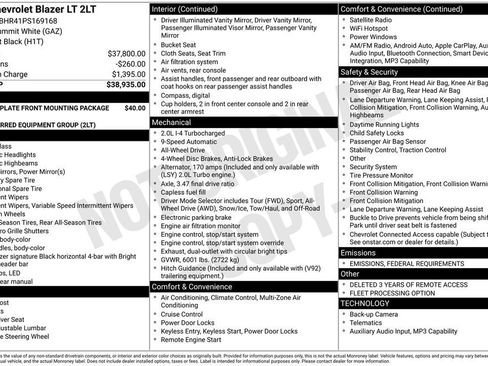 Used 2023 Chevrolet Blazer LT image 15