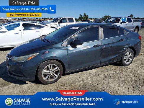 Used 2018 Chevrolet Cruze LT w/ LT Fleet Convenience Package image 1