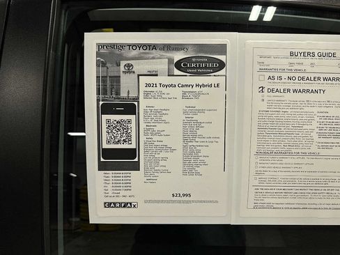 Used 2021 Toyota Camry LE FWD image 13