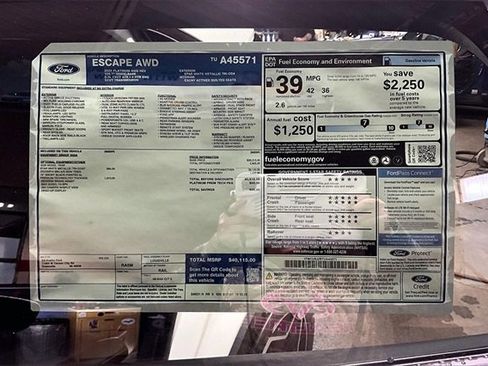 New 2026 Ford Escape Platinum w/ Premium Technology Package image 14