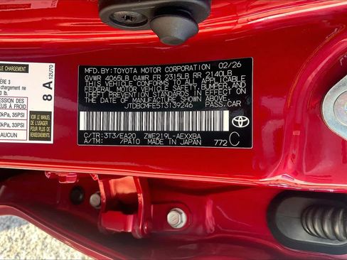 Used 2026 Toyota Corolla XLE FWD image 34