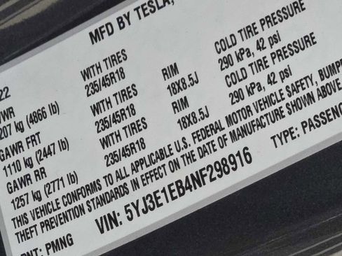 Used 2022 Tesla Model 3 Long Range image 25