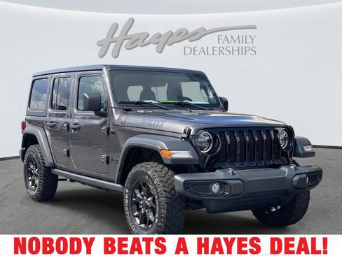 Certified 2021 Jeep Wrangler Unlimited Willys image 1