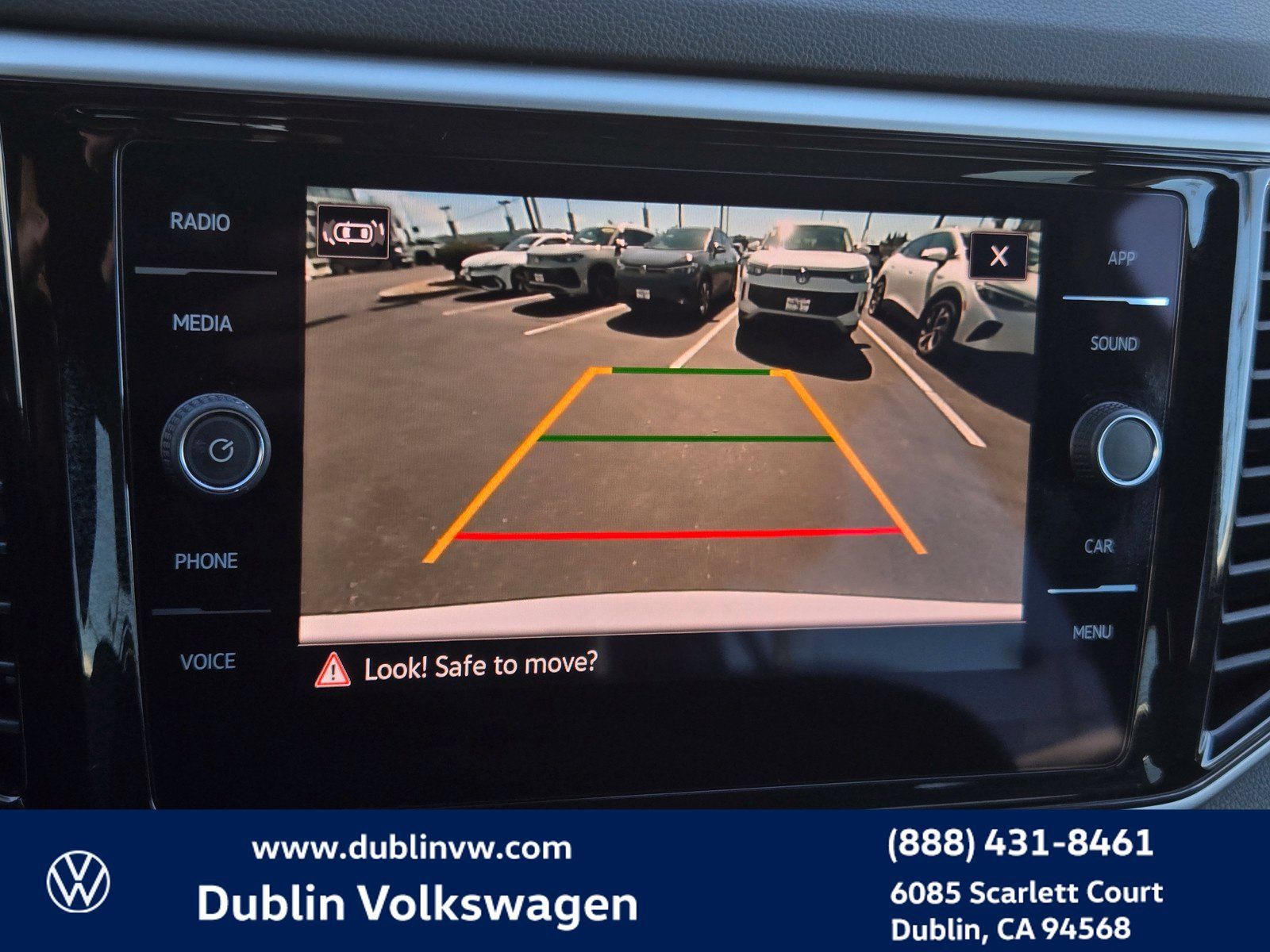 Certified 2023 Volkswagen Atlas Cross Sport SE w/ Black Wheel Package FWD image 15
