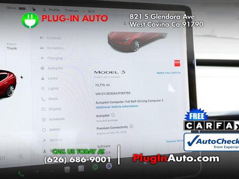 Used 2018 Tesla Model 3 Mid Range image 2