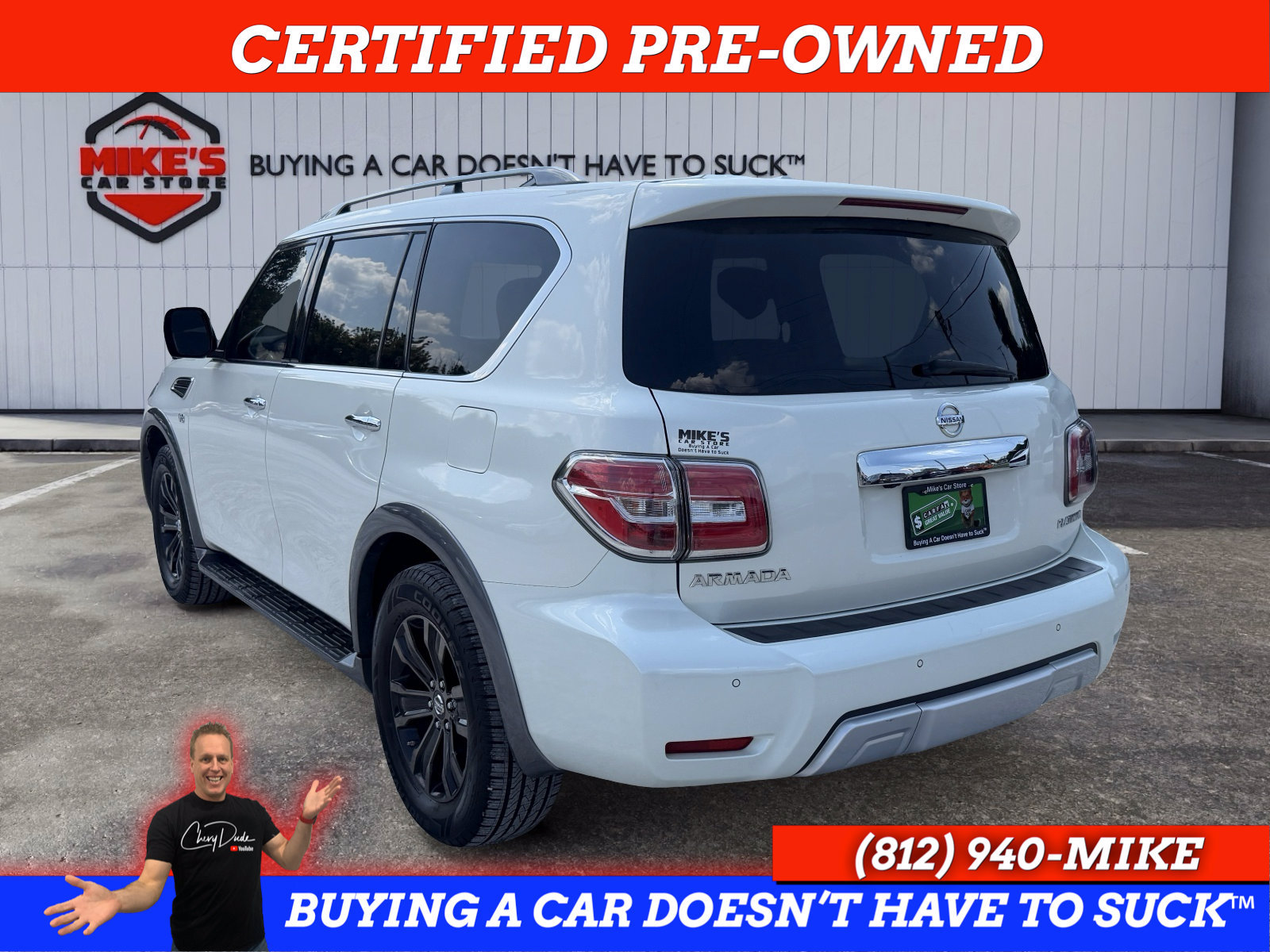 Used 2018 Nissan Armada Platinum w/ Captain Seat Package AWD/4WD image 4