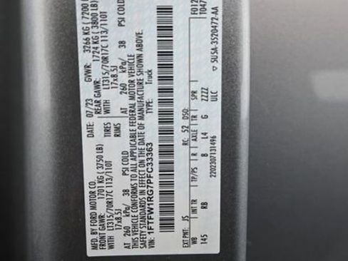 Used 2023 Ford F150 Raptor AWD/4WD image 15