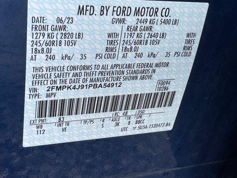 Used 2023 Ford Edge SEL w/ Convenience Package AWD/4WD image 25