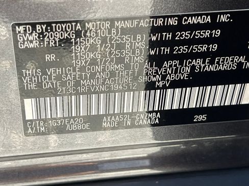 Certified 2022 Toyota RAV4 XLE Premium FWD image 27