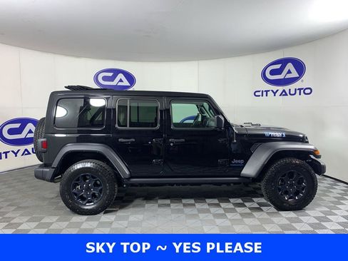 Used 2023 Jeep Wrangler Unlimited w/ Sun & Screen Package AWD/4WD image 1