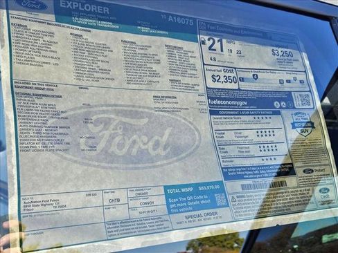 New 2026 Ford Explorer Tremor w/ Tremor Convenience Package image 18