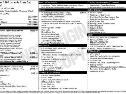 Used 2023 RAM 3500 Laramie AWD/4WD image 31