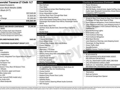 Used 2023 Chevrolet Traverse LT image 31