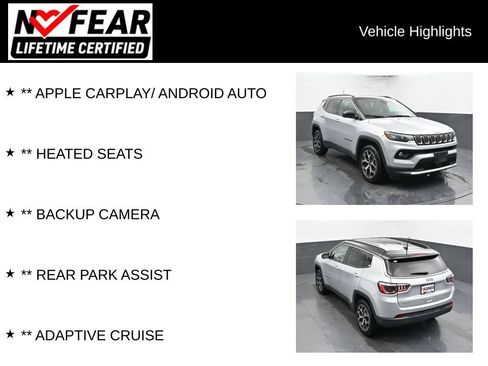Used 2025 Jeep Compass Limited AWD/4WD image 2