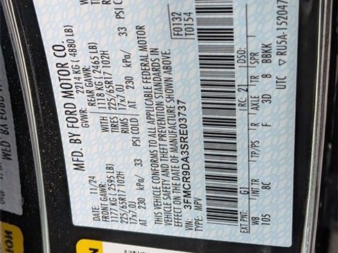 Used 2025 Ford Bronco Sport Badlands w/ Badlands Tech Package image 42