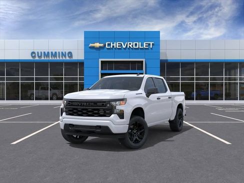 New 2026 Chevrolet Silverado 1500 Custom w/ LPO, Dark Essentials Package RWD image 8