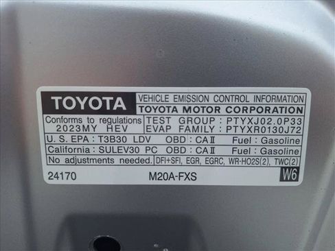 Certified 2023 Toyota Prius XLE FWD image 21