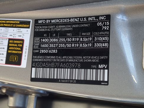 Used 2015 Mercedes-Benz ML 350 4MATIC image 35