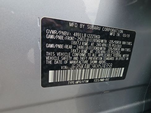 Used 2019 Subaru Forester Touring AWD/4WD image 36