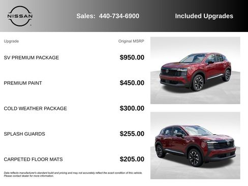 New 2026 Nissan Kicks SV w/ SV Premium Package AWD/4WD image 7