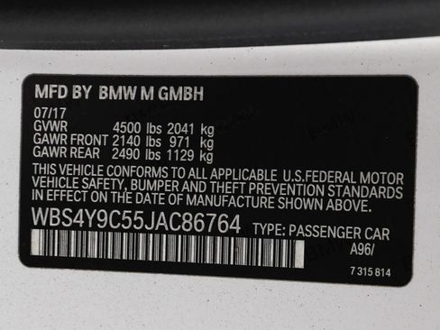 Used 2018 BMW M4 Coupe RWD image 31