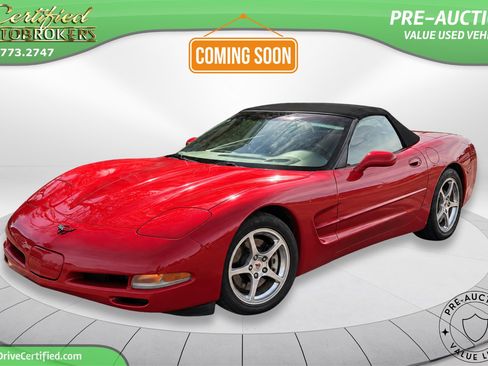 Used 1999 Chevrolet Corvette Convertible w/ Performance Handling Pkg RWD image 1