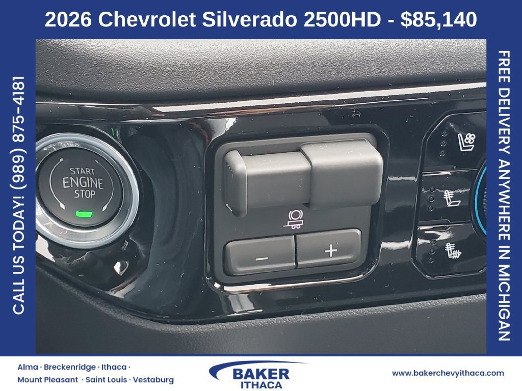New 2026 Chevrolet Silverado 2500 LTZ w/ Trail Boss Package AWD/4WD image 21
