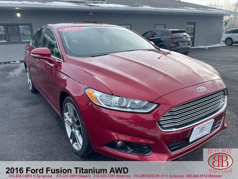 Used 2016 Ford Fusion Titanium image 1