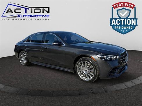 Used 2021 Mercedes-Benz S 580 4MATIC Sedan image 1