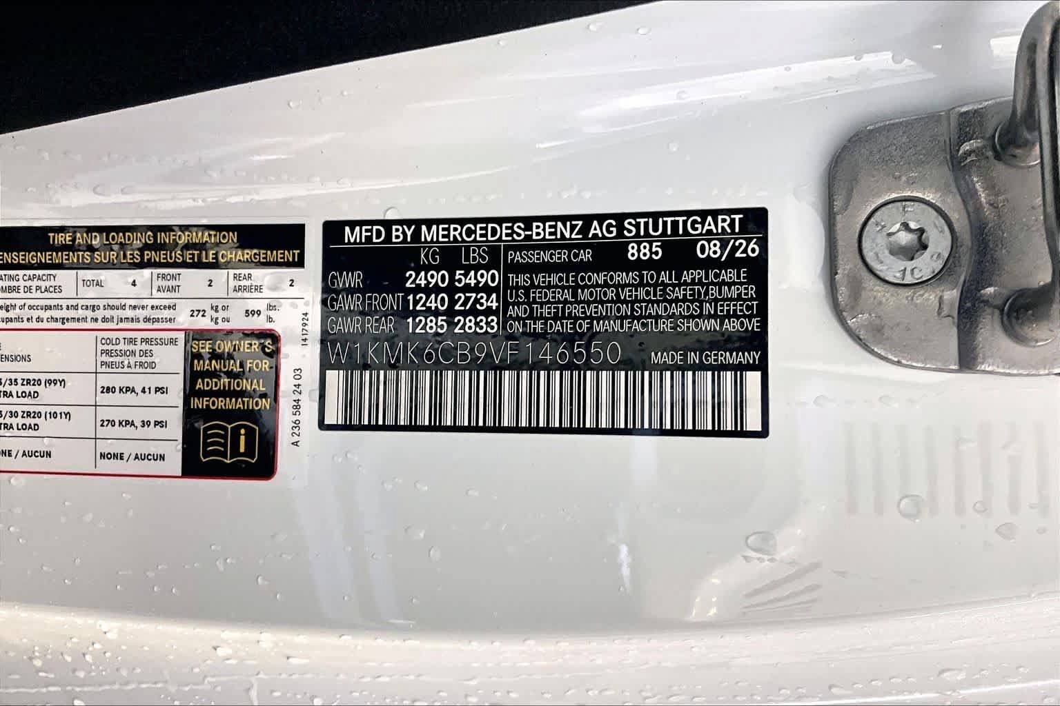 New 2027 Mercedes-Benz CLE 53 AMG 4MATIC Cabriolet image 12