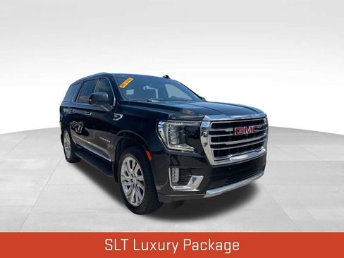Used 2021 GMC Yukon SLT w/ SLT Luxury Plus Package AWD/4WD image 3