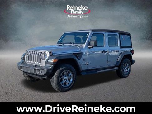 Used 2020 Jeep Wrangler Unlimited Sport image 1