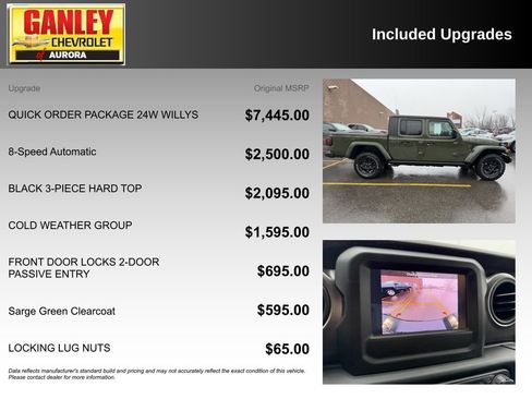 Used 2023 Jeep Gladiator Willys image 6