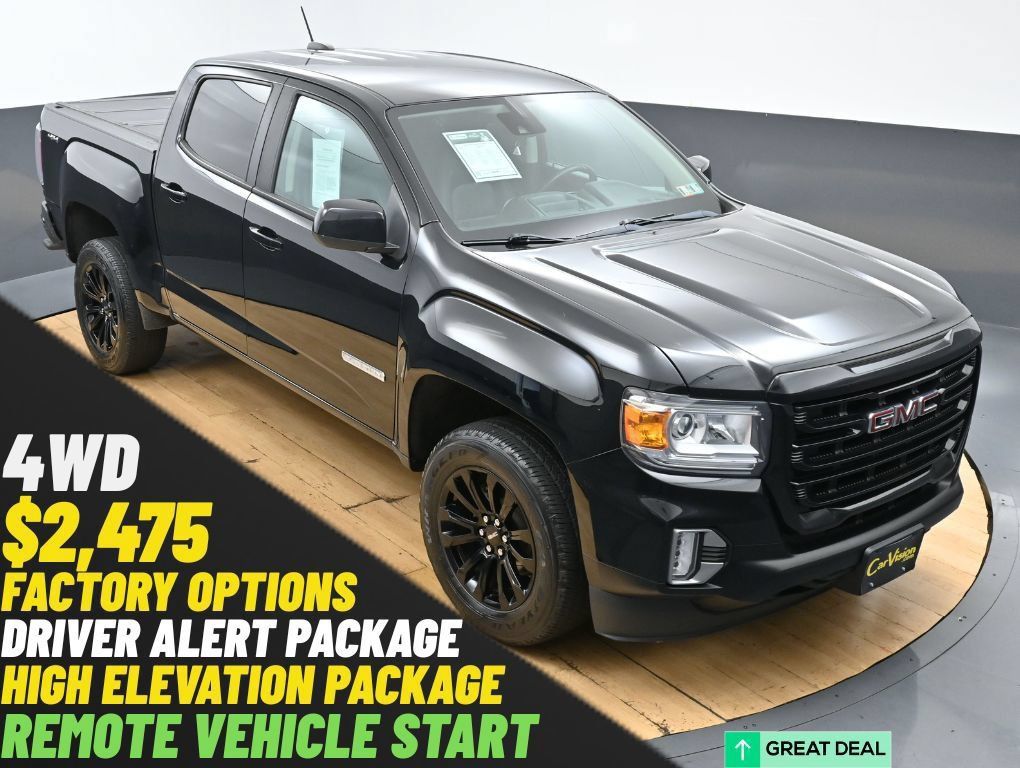 Used 2022 GMC Canyon Elevation w/ Elevation Premium Package AWD/4WD image 1