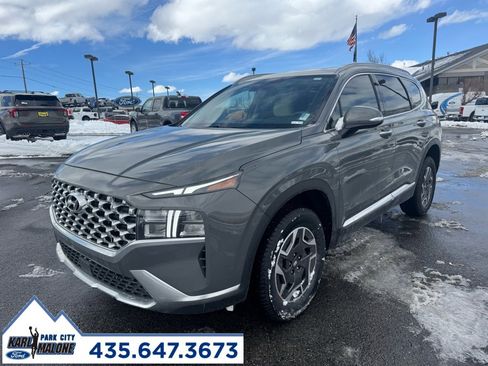 Used 2023 Hyundai Santa Fe Blue w/ Cargo Package image 7