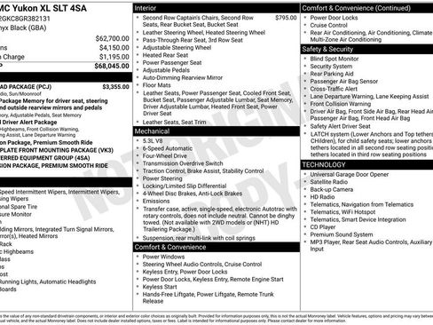 Used 2016 GMC Yukon XL SLT w/ Open Road Package AWD/4WD image 38
