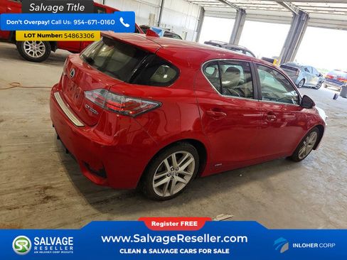 Used 2014 Lexus CT 200h FWD image 4
