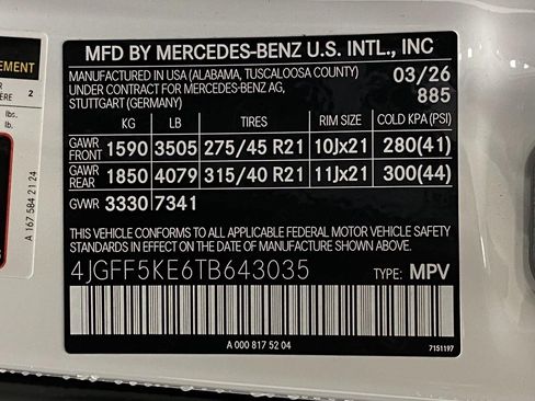 New 2026 Mercedes-Benz GLS 450 4MATIC image 68