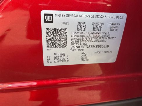 Used 2021 Chevrolet Blazer RS w/ Enhanced Convenience Package image 38