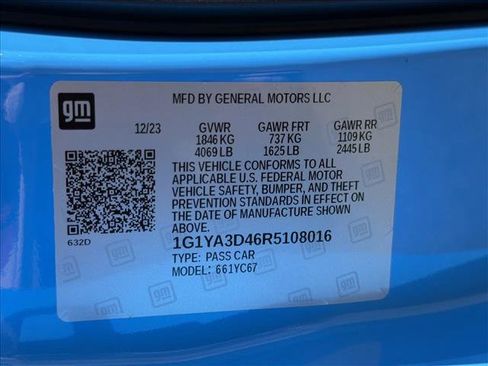 Used 2024 Chevrolet Corvette Stingray Convertible image 27