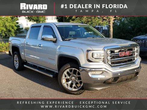 Used 2016 GMC Sierra 1500 SLT w/ SLT Premium Package RWD image 1