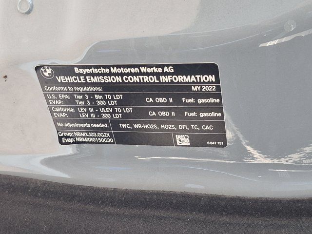 Certified 2022 BMW X3 M40i AWD/4WD image 28