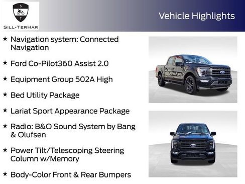 Certified 2023 Ford F150 Lariat w/ Equipment Group 502A High image 4