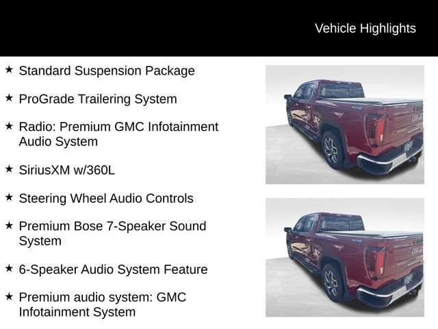 Certified 2024 GMC Sierra 1500 SLT w/ SLT Premium Plus Package AWD/4WD image 7