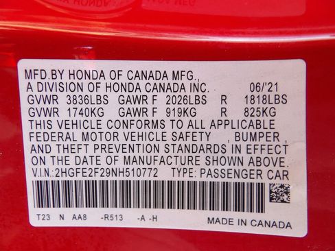 Used 2022 Honda Civic LX image 25