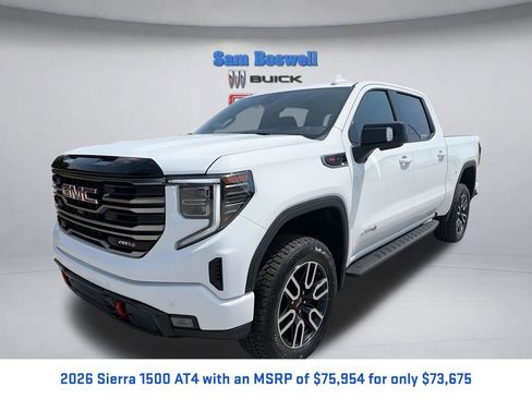 New 2026 GMC Sierra 1500 AT4 AWD/4WD image 1